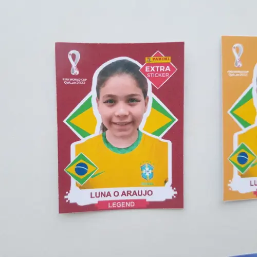 Figurinhas Personalizadas Copa 2022