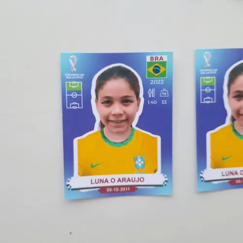 Figurinhas Personalizadas Copa 2022