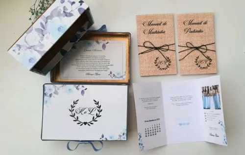 Kit para Convite de Padrinhos