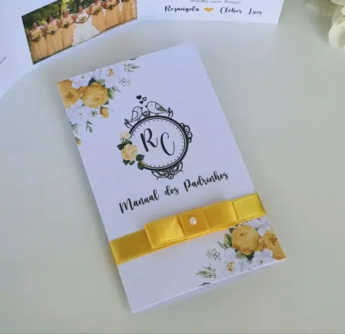 Kit para Convite de Padrinhos