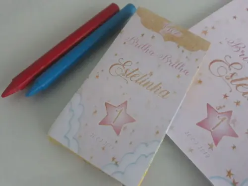 Kit Revista De Colorir Com Giz E Massinha