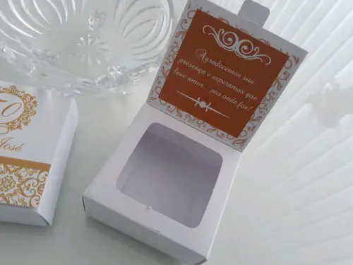 LEMBRANÇA DE CASAMENTO- Caixinha