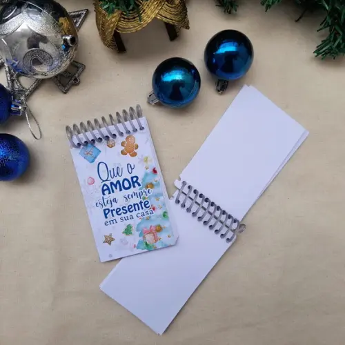 Lembrancinhas de Natal - Bloco para Anotação