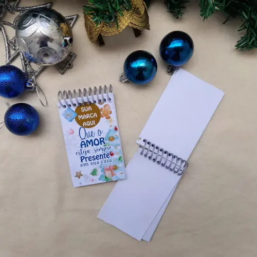 Lembrancinhas de Natal - Bloco para Anotação Personalizado