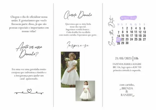 Manual de Daminhas e Pajens