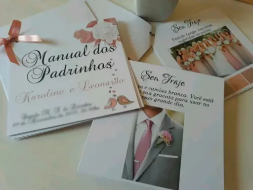 Manual de Padrinhos formato cartões