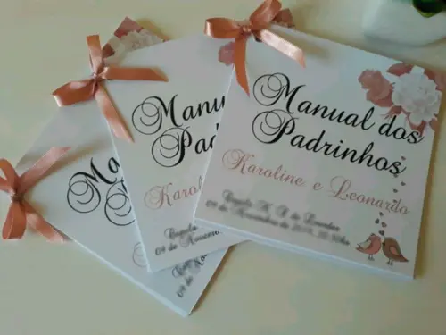Manual de Padrinhos formato cartões