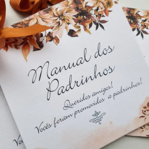 Manual de Padrinhos Formato Cartões