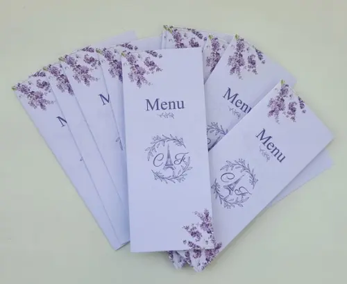 Menu de Casamento