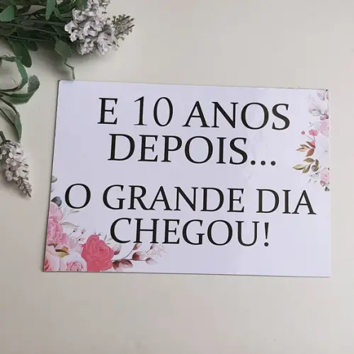 Placa la vem a noiva