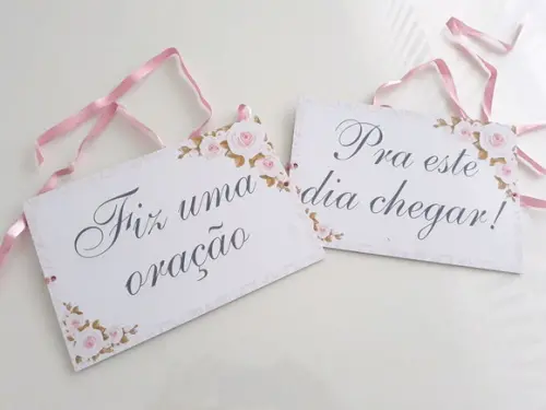 Placa para Cadeira Personalizada (PAR)