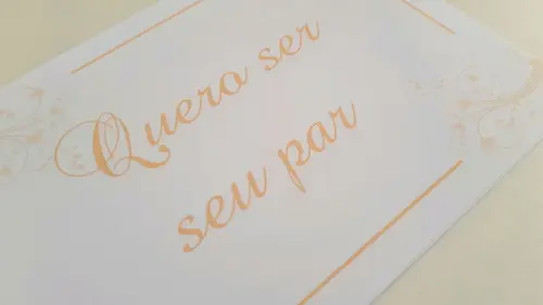 Placa para Cadeira Personalizada (PAR)