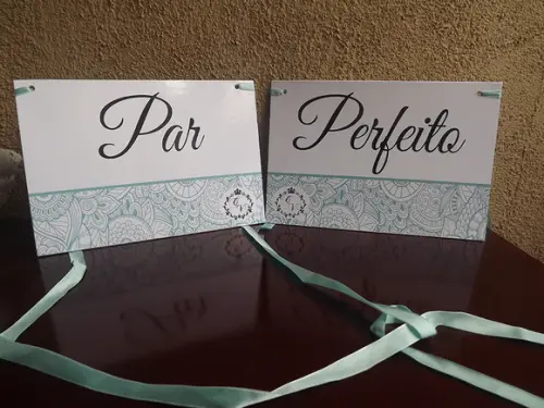 Placa para Cadeira Personalizada (PAR)
