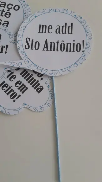 Plaquinhas divertidas