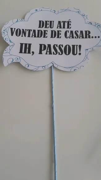 Plaquinhas divertidas