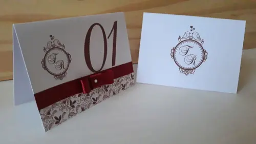 PRISMA DE MESA COM NUMERAÇÕES