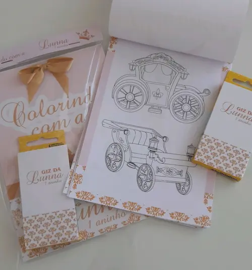 Revista De Colorir Personalizada