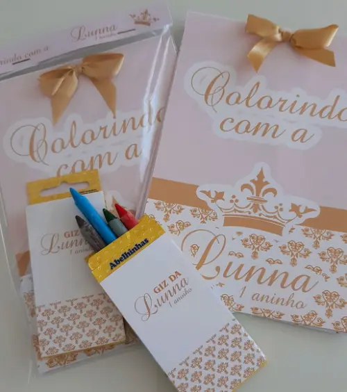 Revista De Colorir Personalizada