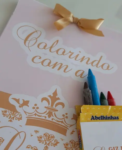 Revista De Colorir Personalizada