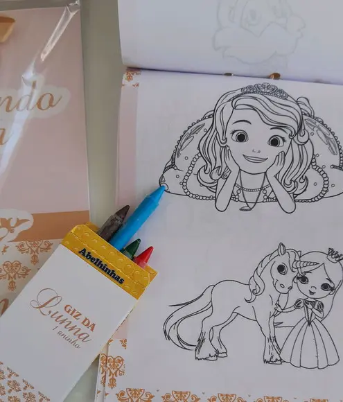Revista De Colorir Personalizada