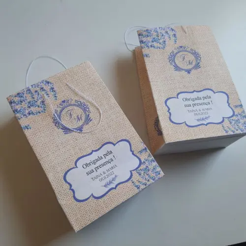 Sacolinha de Papel Rustica