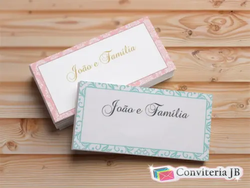 Tag´s para Nome de Convidados