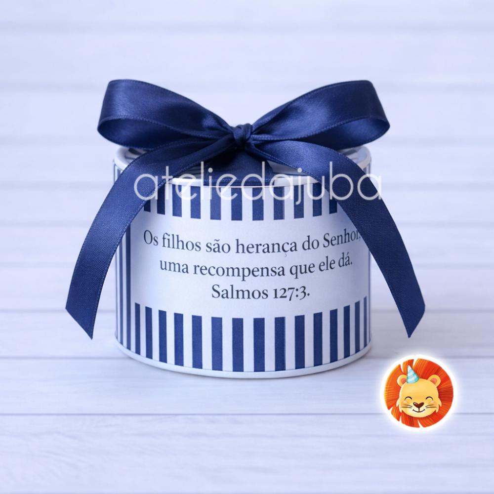 KIT 10 Mini Tubolata Personalizada Maternidade Lembrancinha Balã