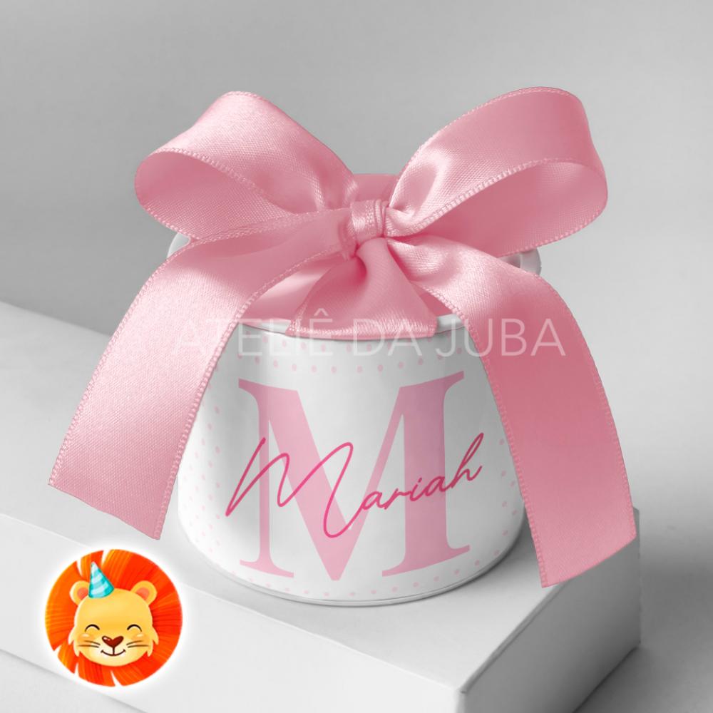 KIT 10 Mini Tubolata Personalizada Maternidade Festa Lembrancinha