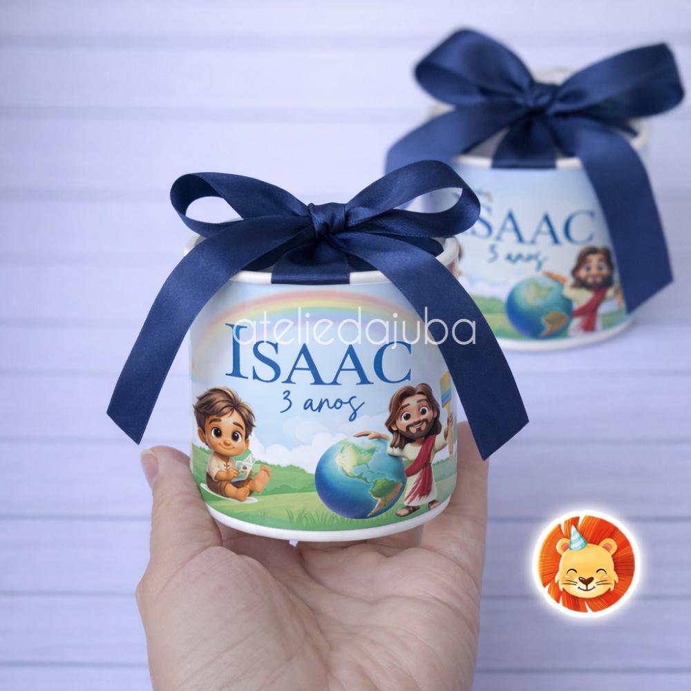 KIT 10 Mini Tubolata Personalizada Melhor Pintor do Mundo 5x6 cm 