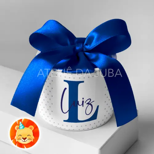 KIT 10 Mini Tubolata Personalizada Maternidade Festa Lembrancinha