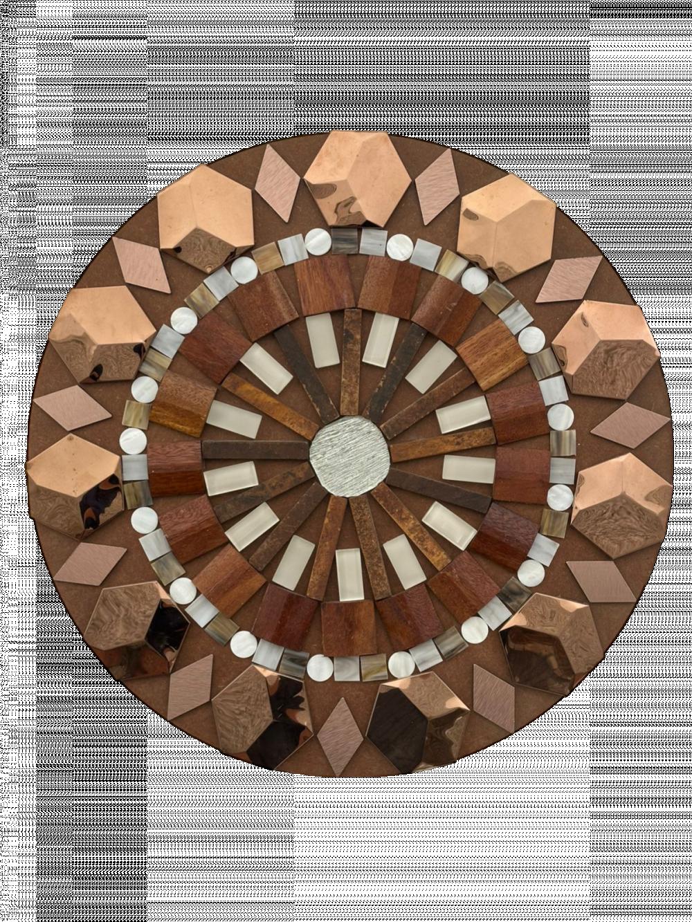 Mandala Pedras Mosaico