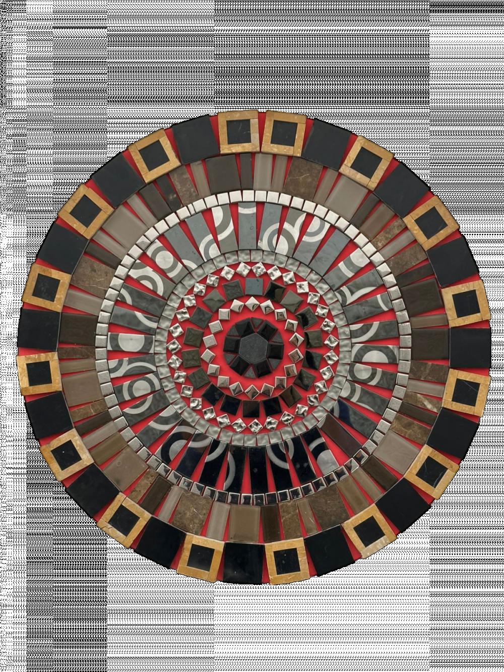Mandala Pedras Mosaico