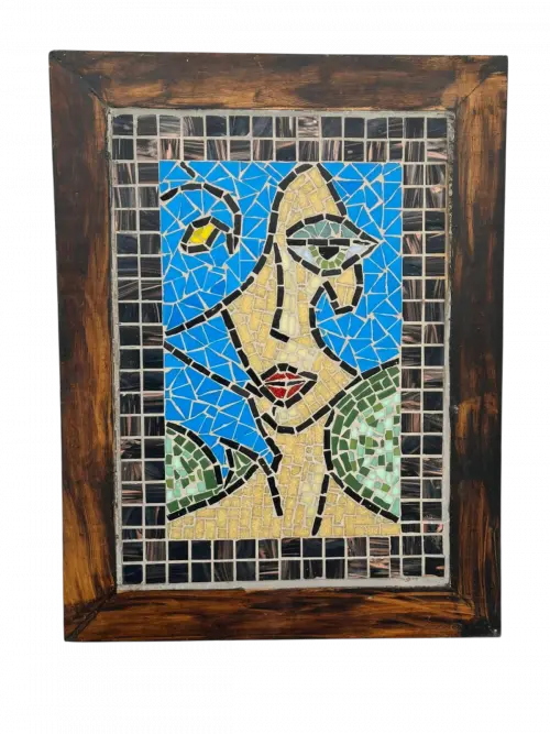 Quadro Mosaico Mulher