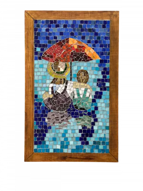 Quadro Mosaico Irmãos