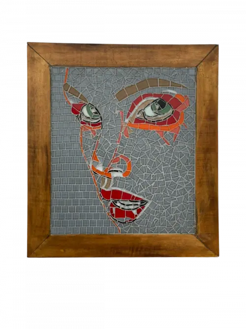 Quadro Mosaico Mulher