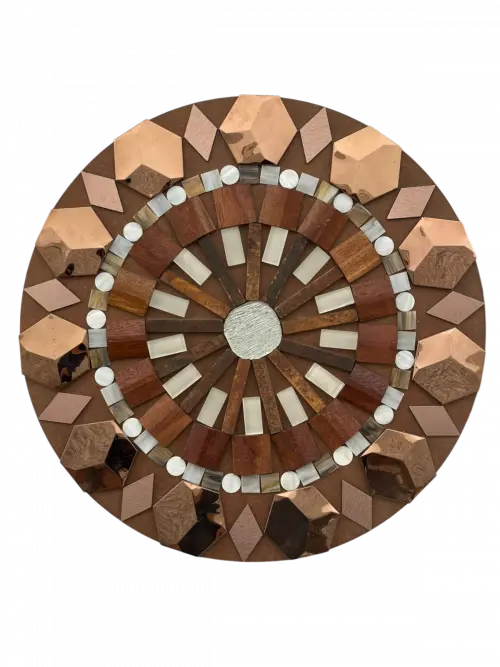Mandala Pedras Mosaico