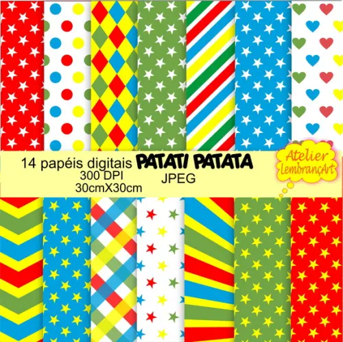 Papel Digital Patati Patata/Circo