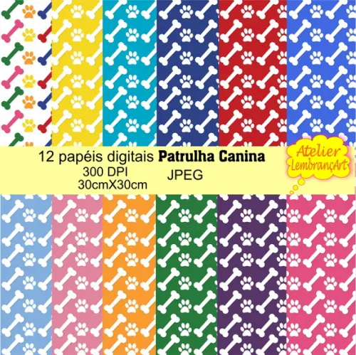Papel Digital Patrulha Canina