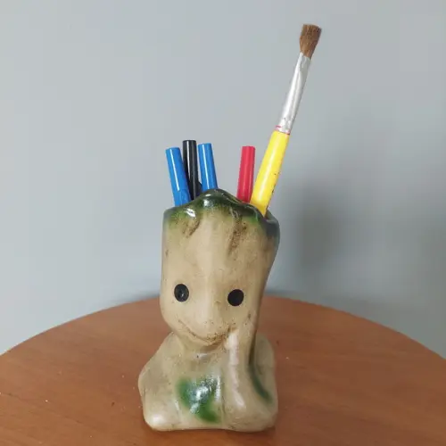 Vaso Cachepot Cerâmica Groot para Suculentas Cactos