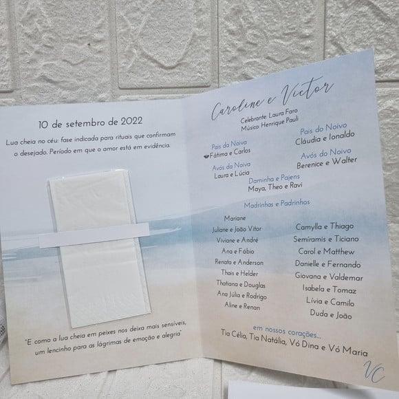 Missal para Casamento com Lágrimas de Alegria