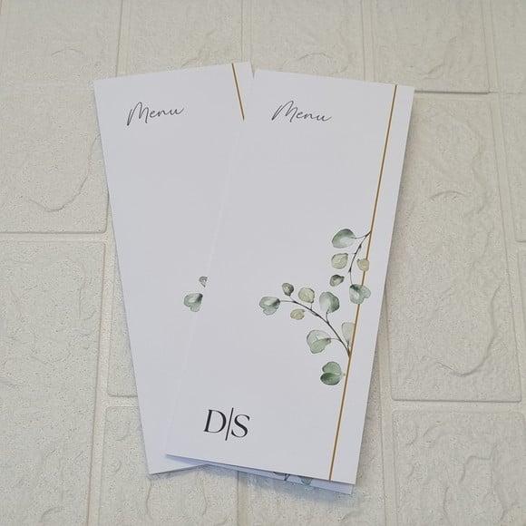 Cardápio Menu Casamento