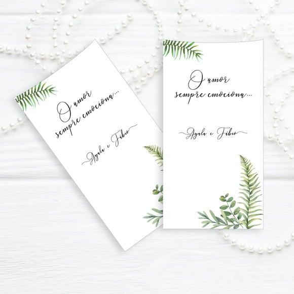 Envelope para Lágrimas de Alegria