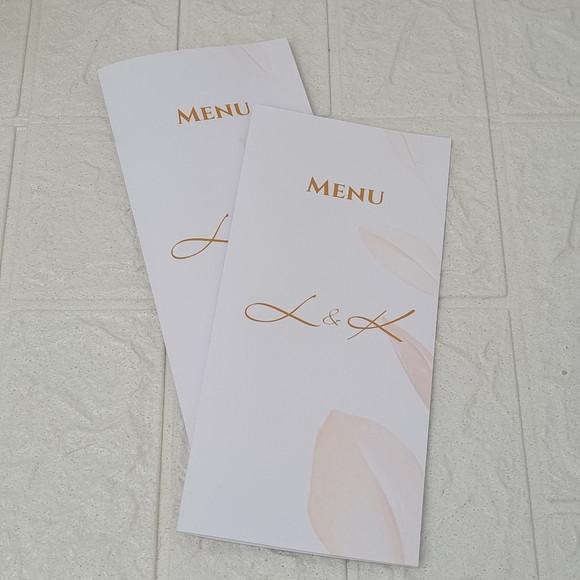 Menu Cardápio Casamento