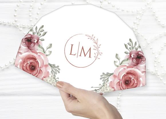Leque para Casamento