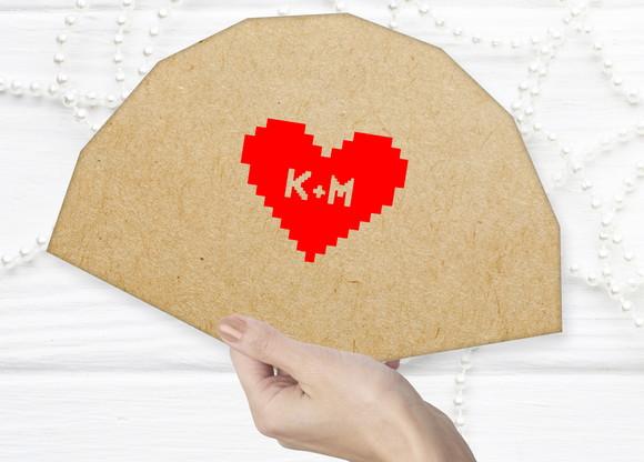 Leque de Papel Kraft