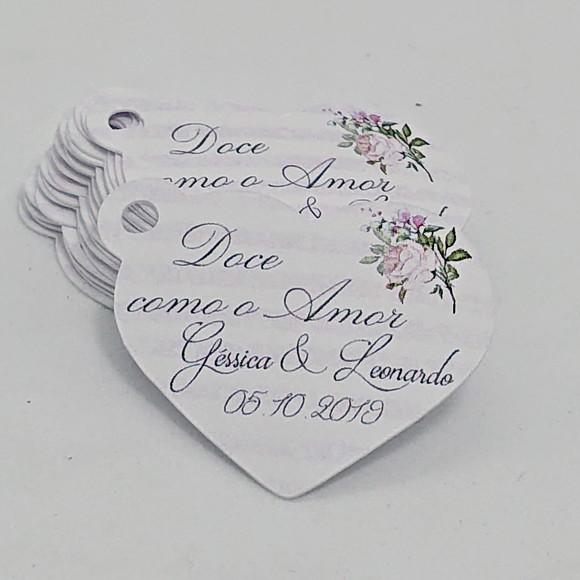 Tag para Lembrancinha para Casamento