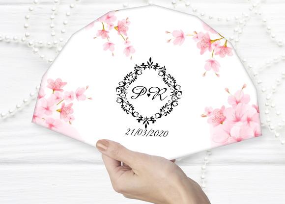Leque Personalizado para Festas Casamento