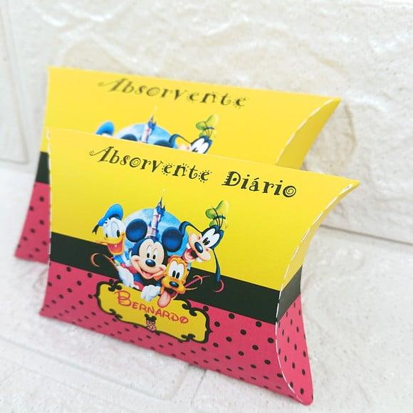 Duas Bandejas e Kit Toalete Fem e Masc Mickey Mouse Minnie