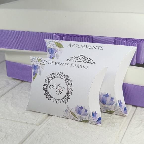 Duas Bandejas e Kit Toalete Fem e Masc Lavanda