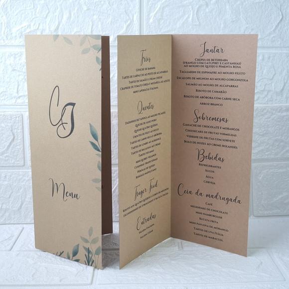 Menu Kraft
